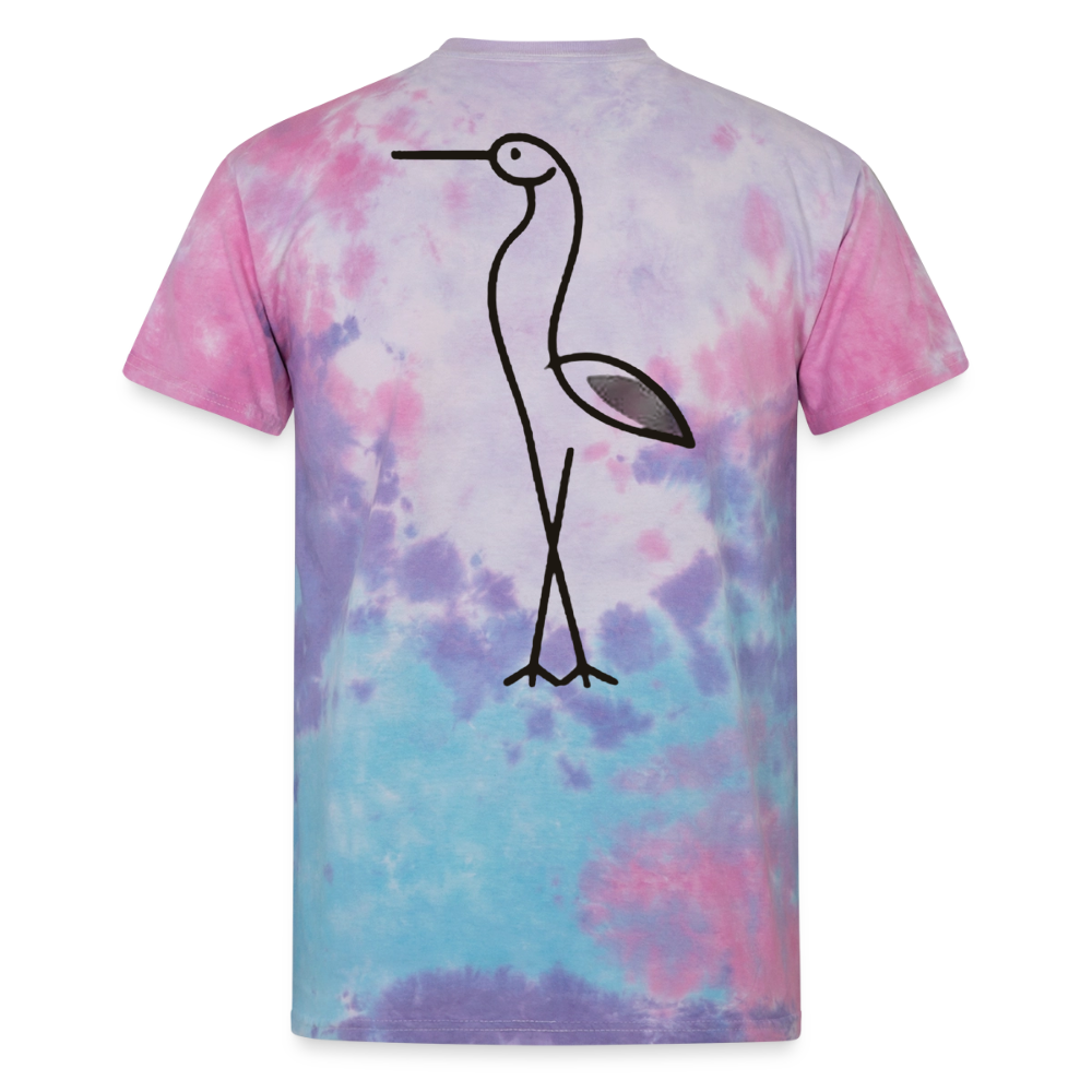 Unisex Tie Dye T-Shirt - cotton candy