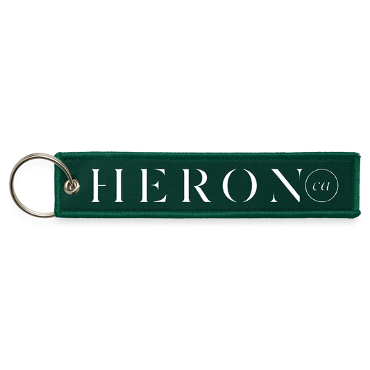 Jet Tag Keychain - hunter green