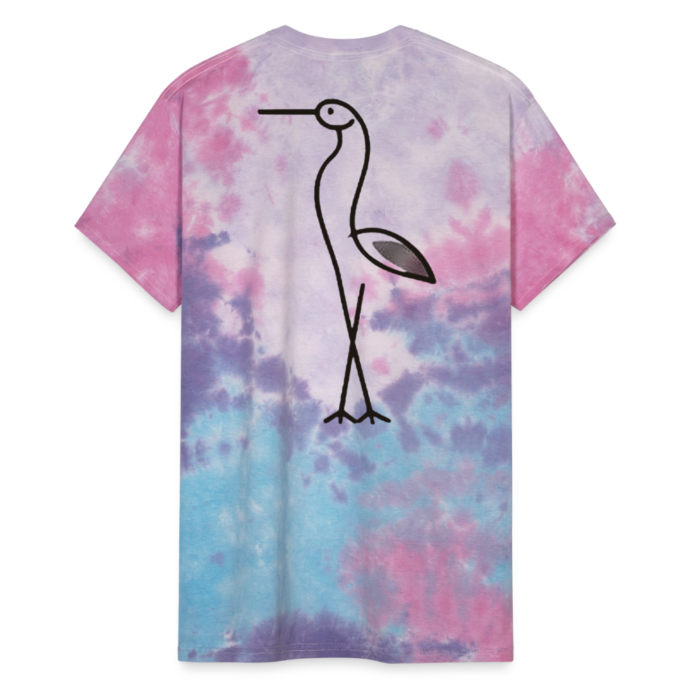 Unisex Tie Dye T-Shirt - cotton candy