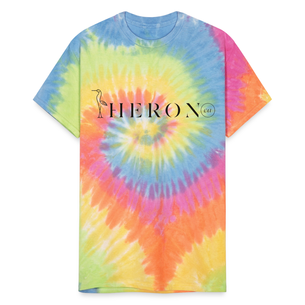 Unisex Tie Dye T-Shirt - rainbow