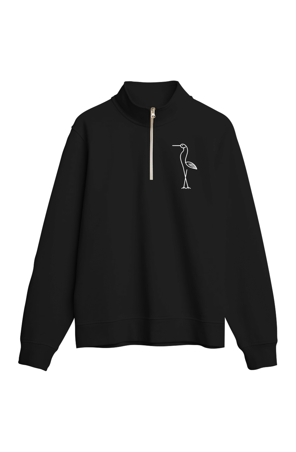 Heavy Organic French Terry Quarter Zip