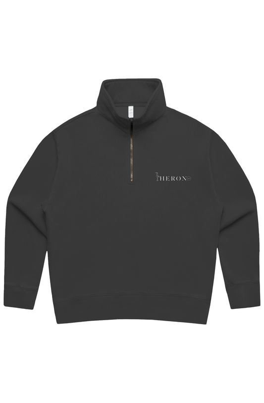 Womens Faded Half Zip