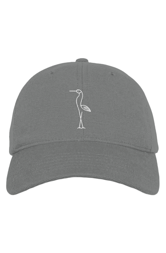 Washed Hemp Unstructured Baseball Cap